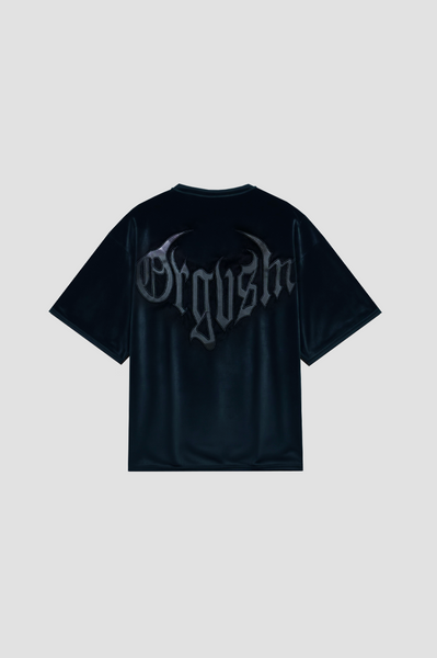 ORGVSM® T-Shirt Black Velour