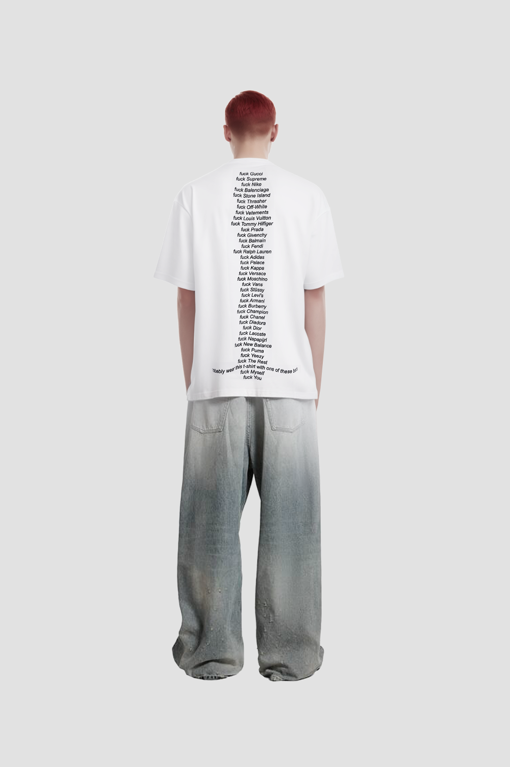 fuck balenciaga tシャツ　opium fuck balenciaga tシャツ opium - メルカリ