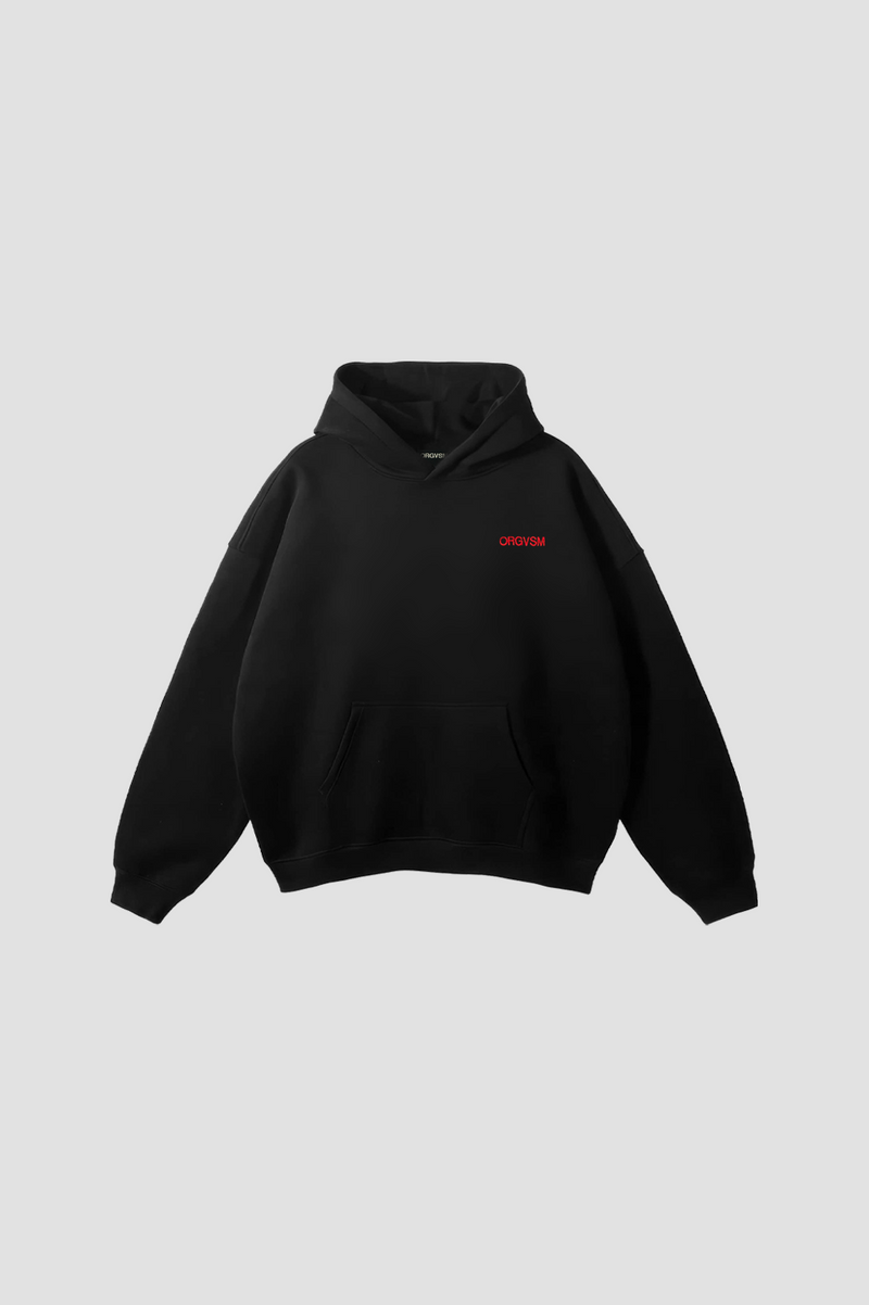 Fuck Skeleton Flame Hoodie