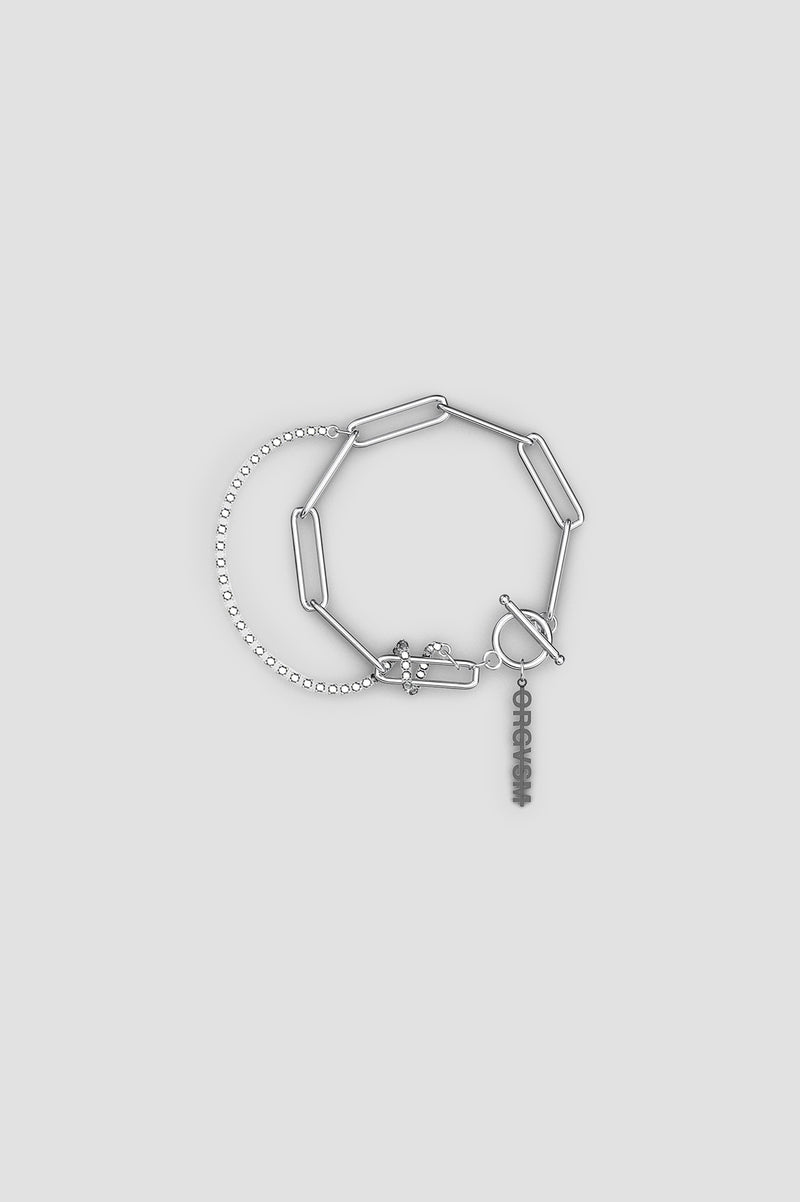 Diamond Steel Bracelet