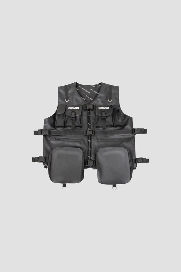 Leather Vest Black Version