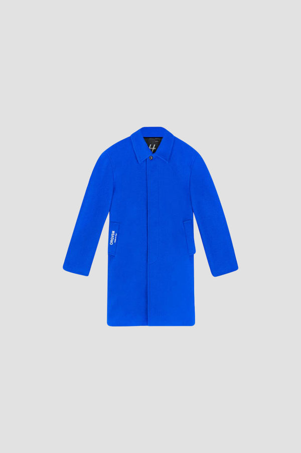 Wool Coat Blue Version