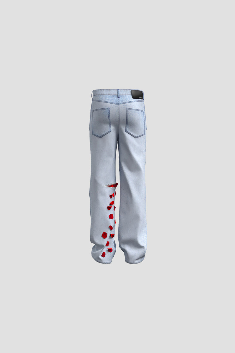 ORGVSM® Blood Petals Jeans