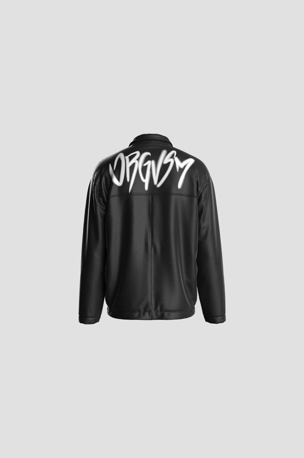 ORGVSM® Graffiti Leather Jacket