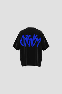 ORGVSM Graffiti T-Shirt Blue Ink