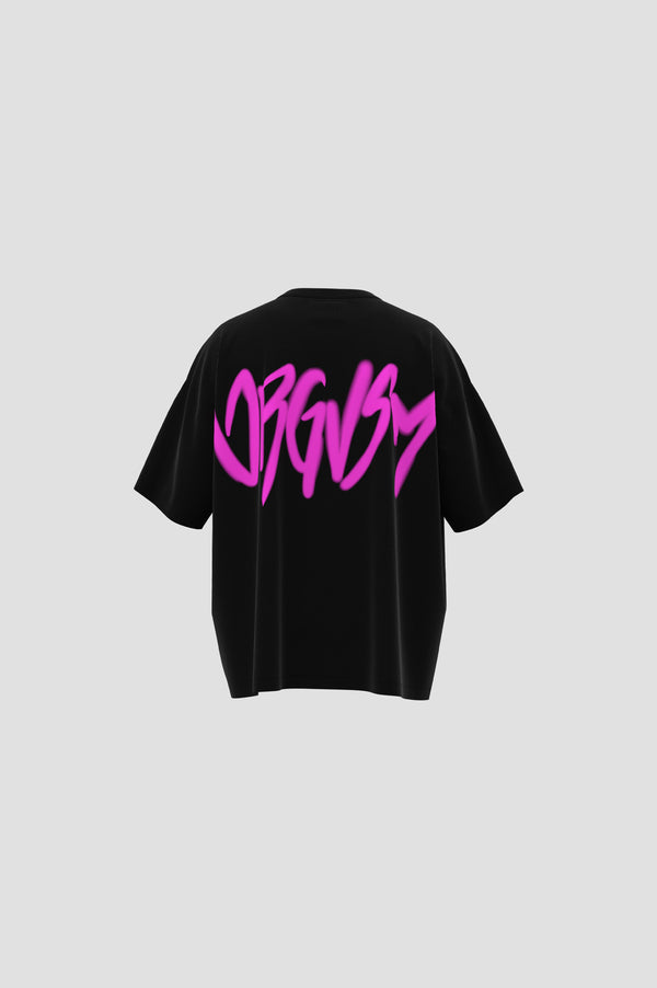 ORGVSM Graffiti T-Shirt Pink Ink