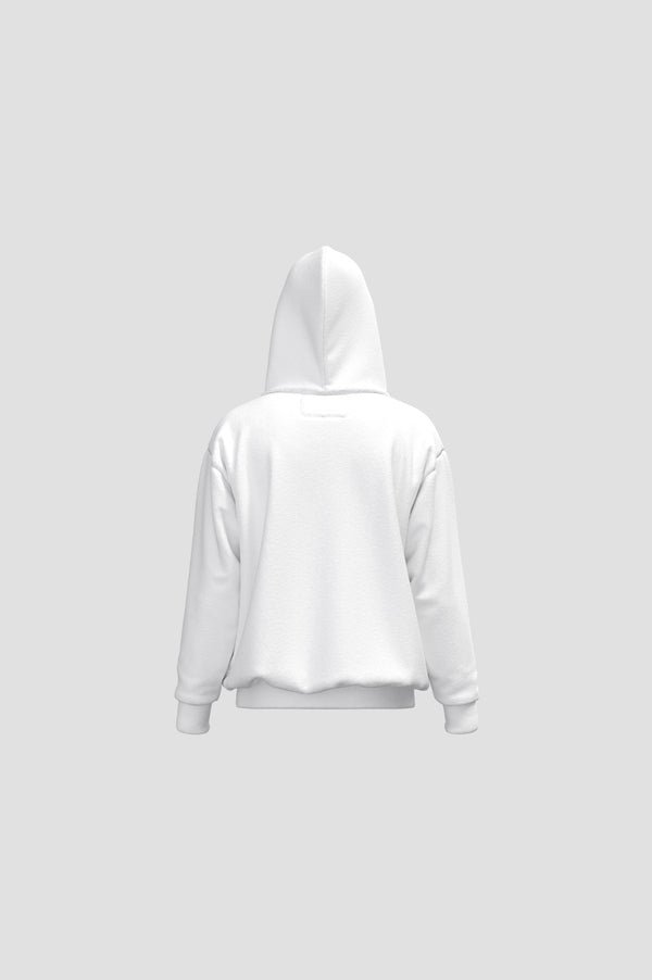 Nudes Collage White Hoodie