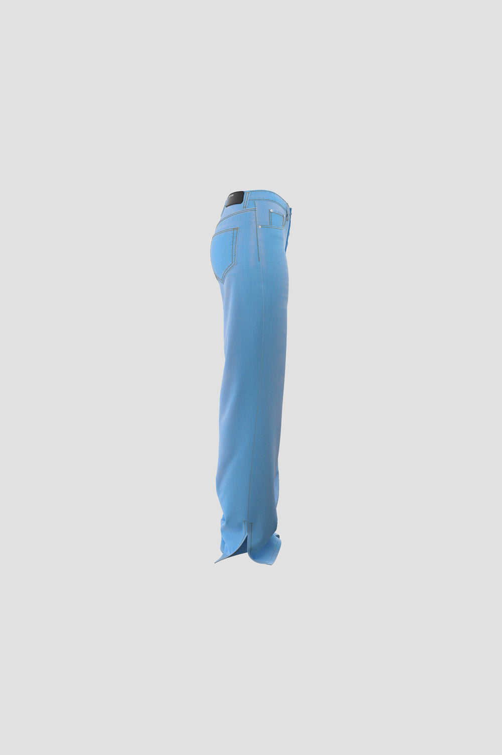 Orgvsm jeans zip dietro hotsell