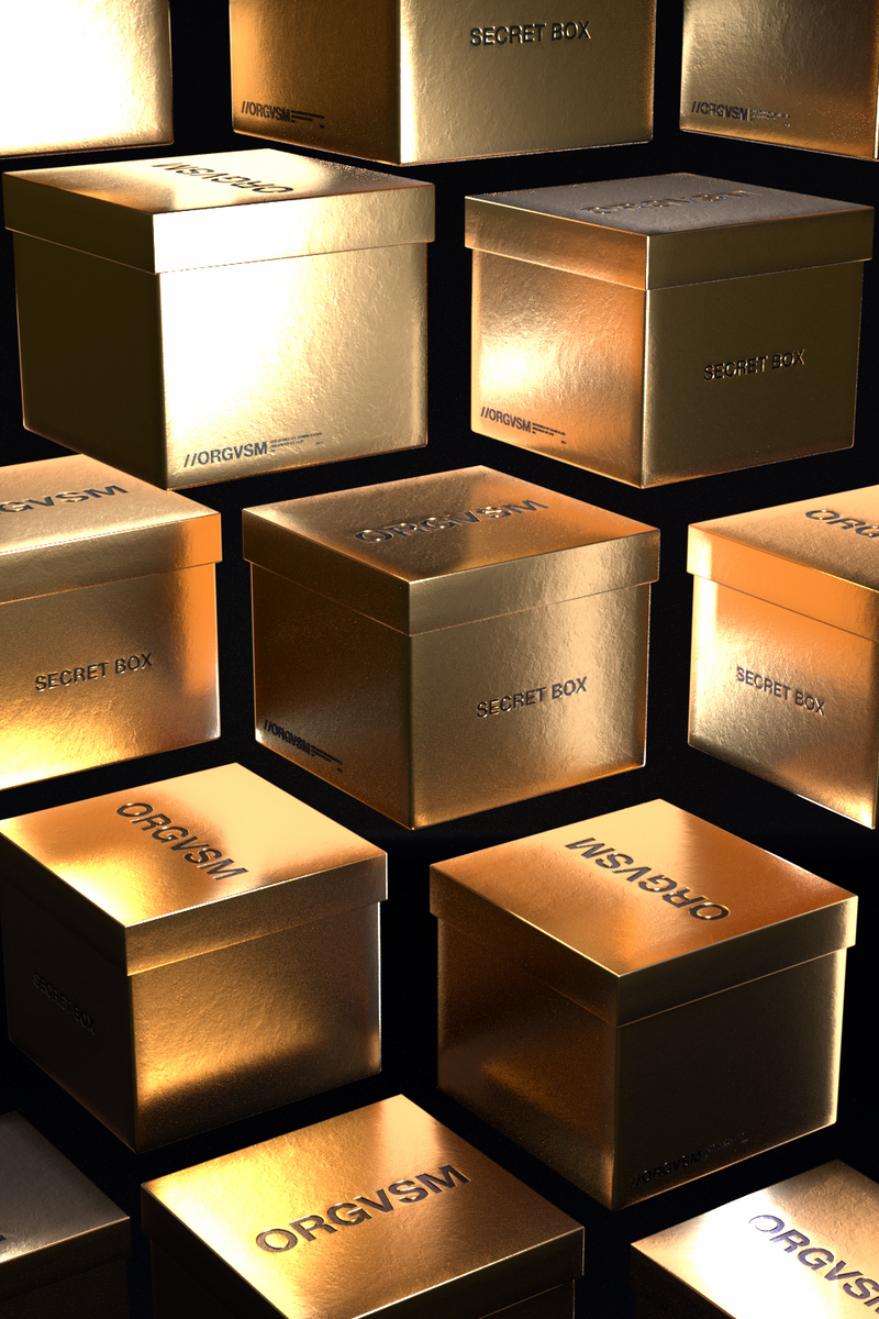 GOLD SECRET BOX