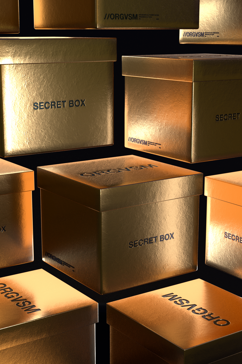 GOLD SECRET BOX